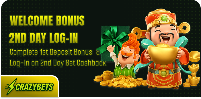 2nd Day Log-in Bonus